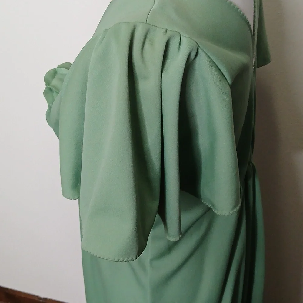 Vintage homemade 1970's maxi dress size small - Picture 8 of 15